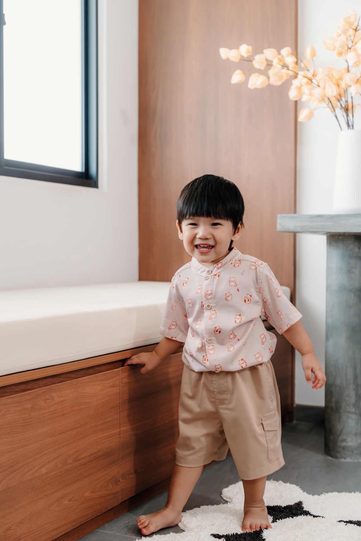 Not Too Big Classic Khaki Shorts