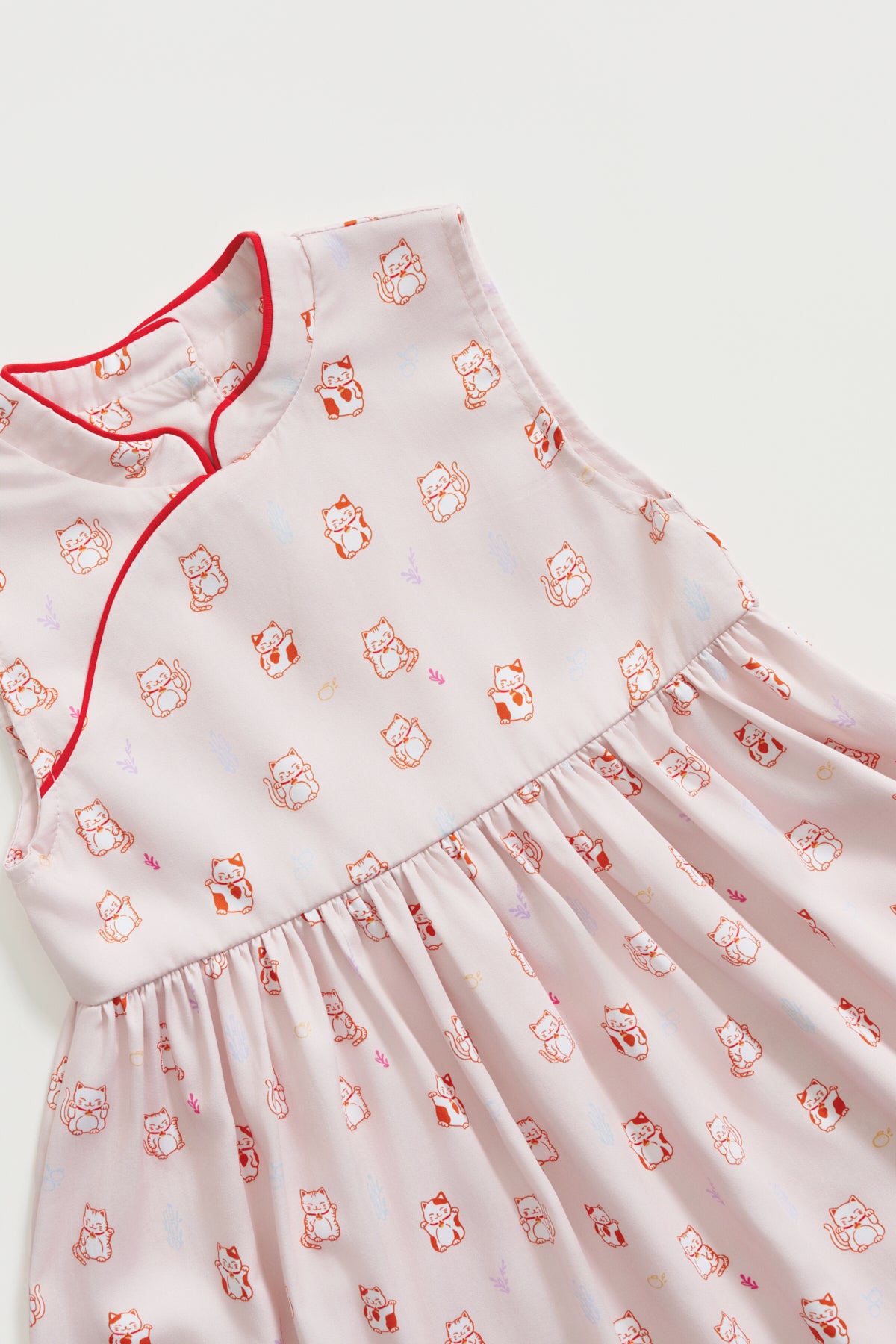 Not Too Big Fortune Neko Dress