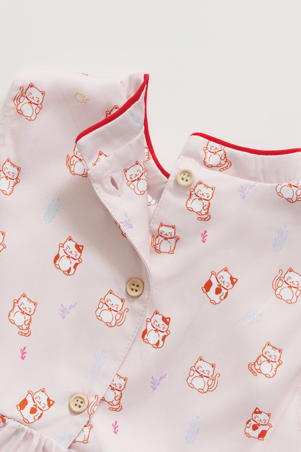 Not Too Big Fortune Neko Dress