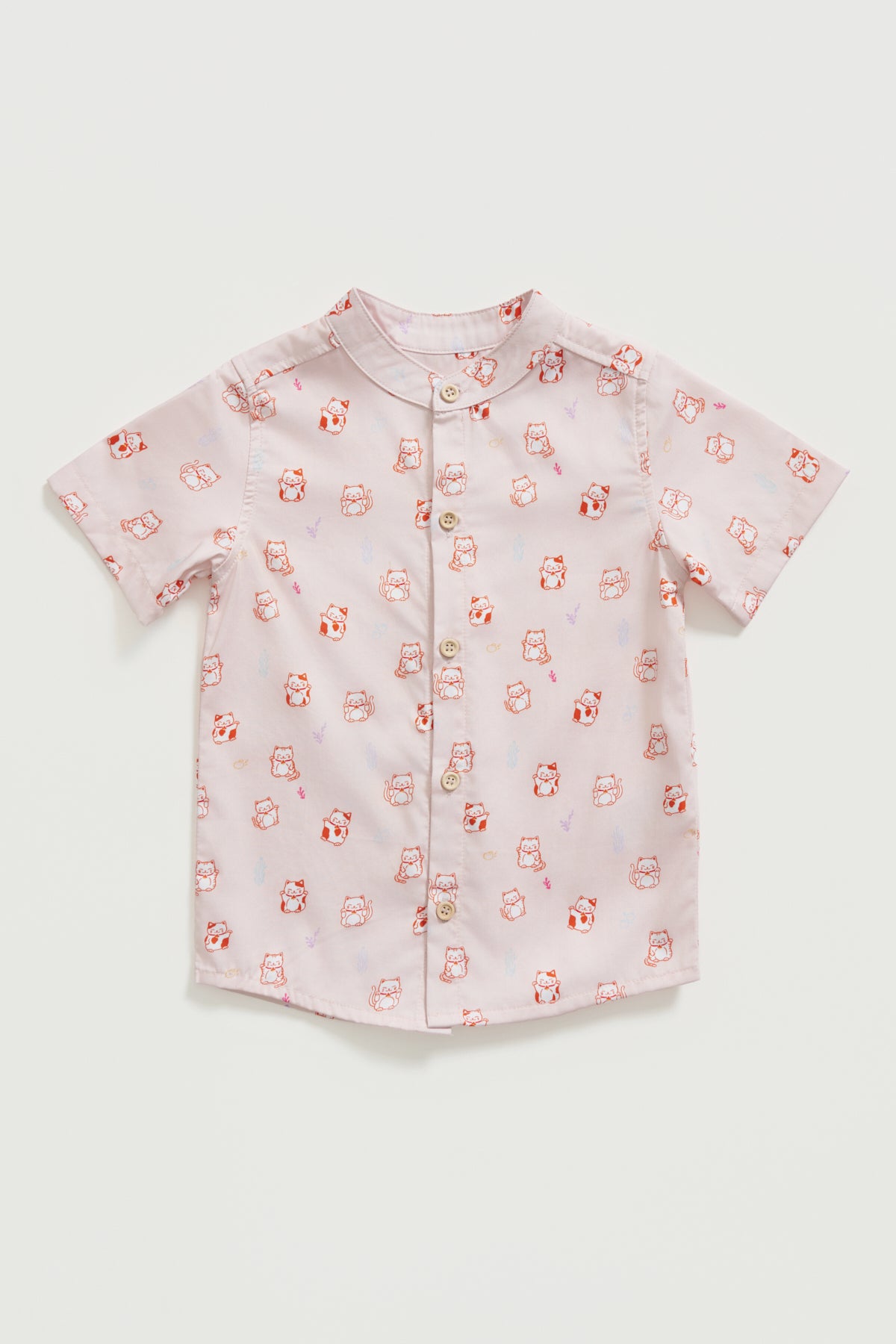 Not Too Big Fortune Neko Boy Shirt