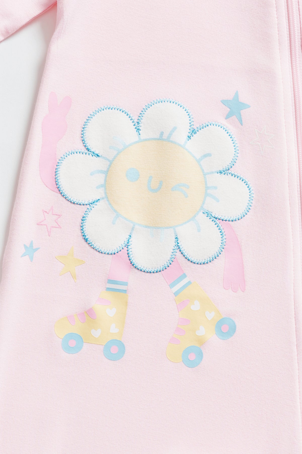 Not Too Big Daisy Crew Sleepsuit - 2 Pack