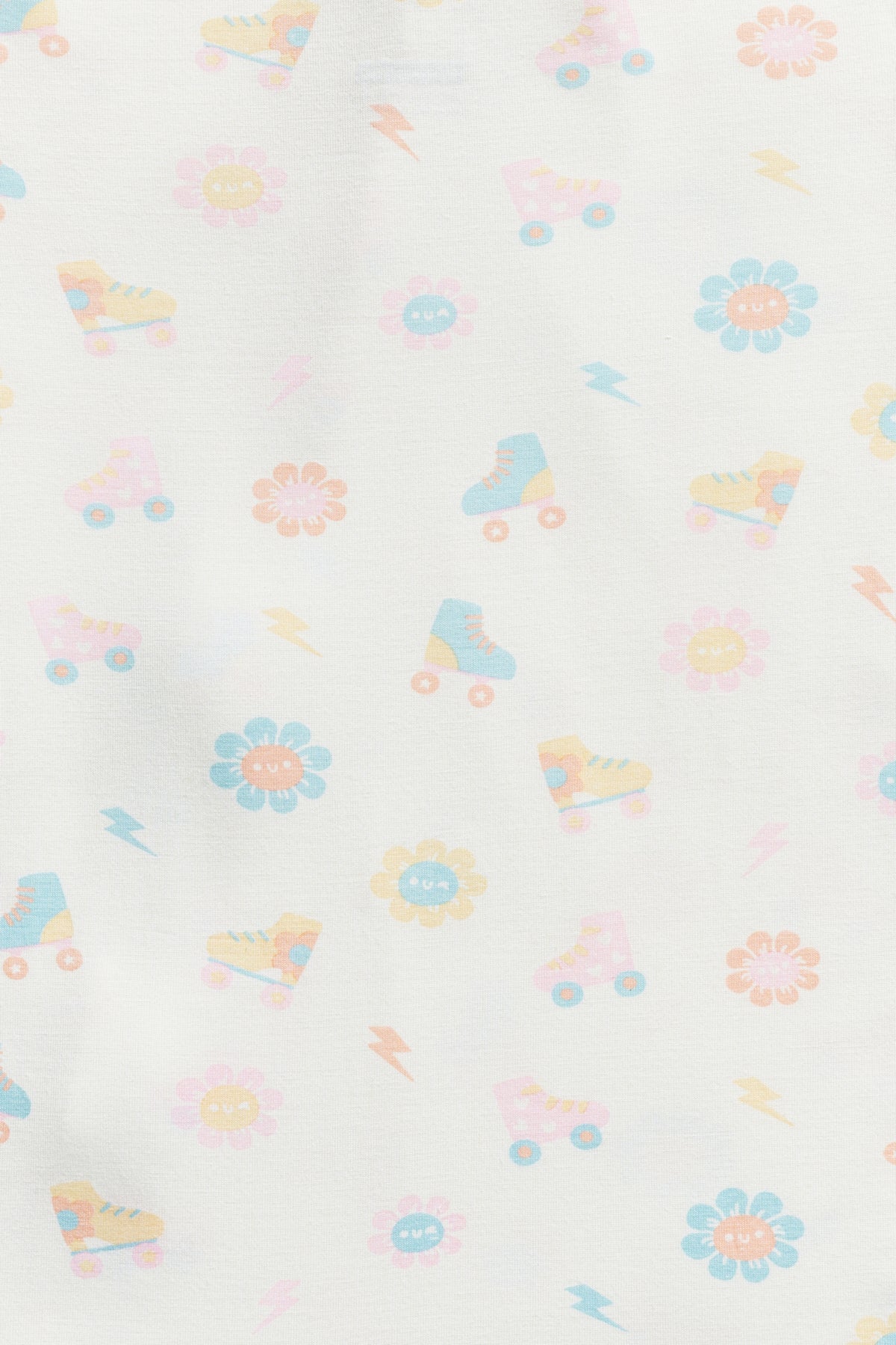 Not Too Big Daisy Crew Sleepsuit - 2 Pack