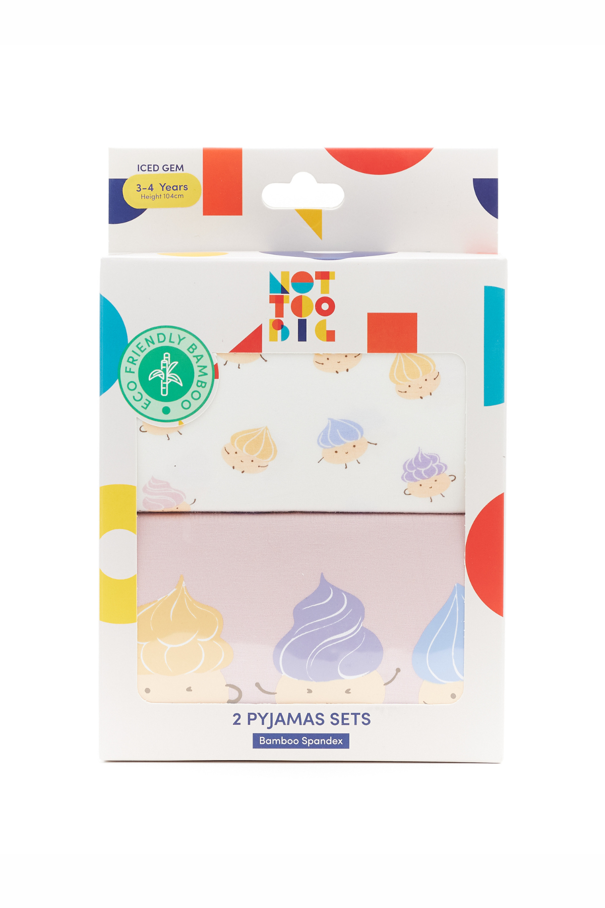 Not Too Big Iced Gem Pyjamas - 2 Pack