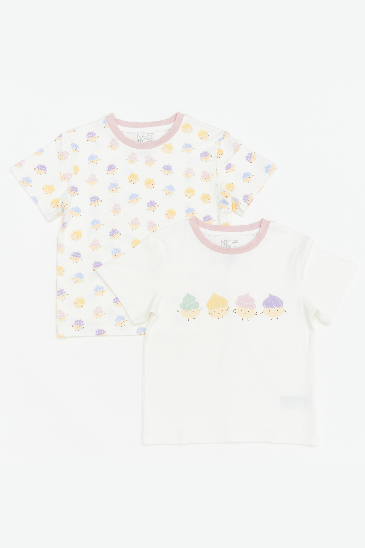 Not Too Big Iced Gem T Shirt - 2 Pack