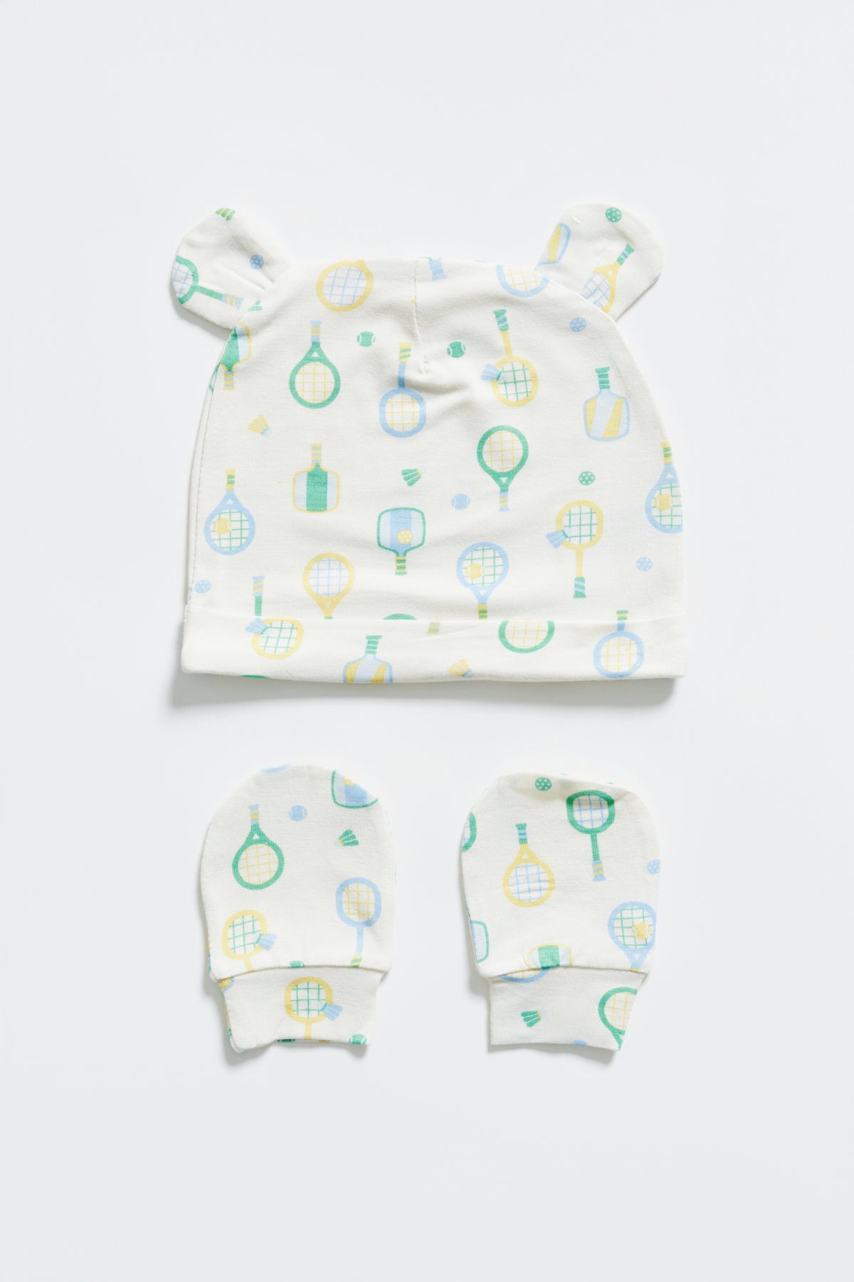 Not Too Big Racket Club Hat And Mitt Set