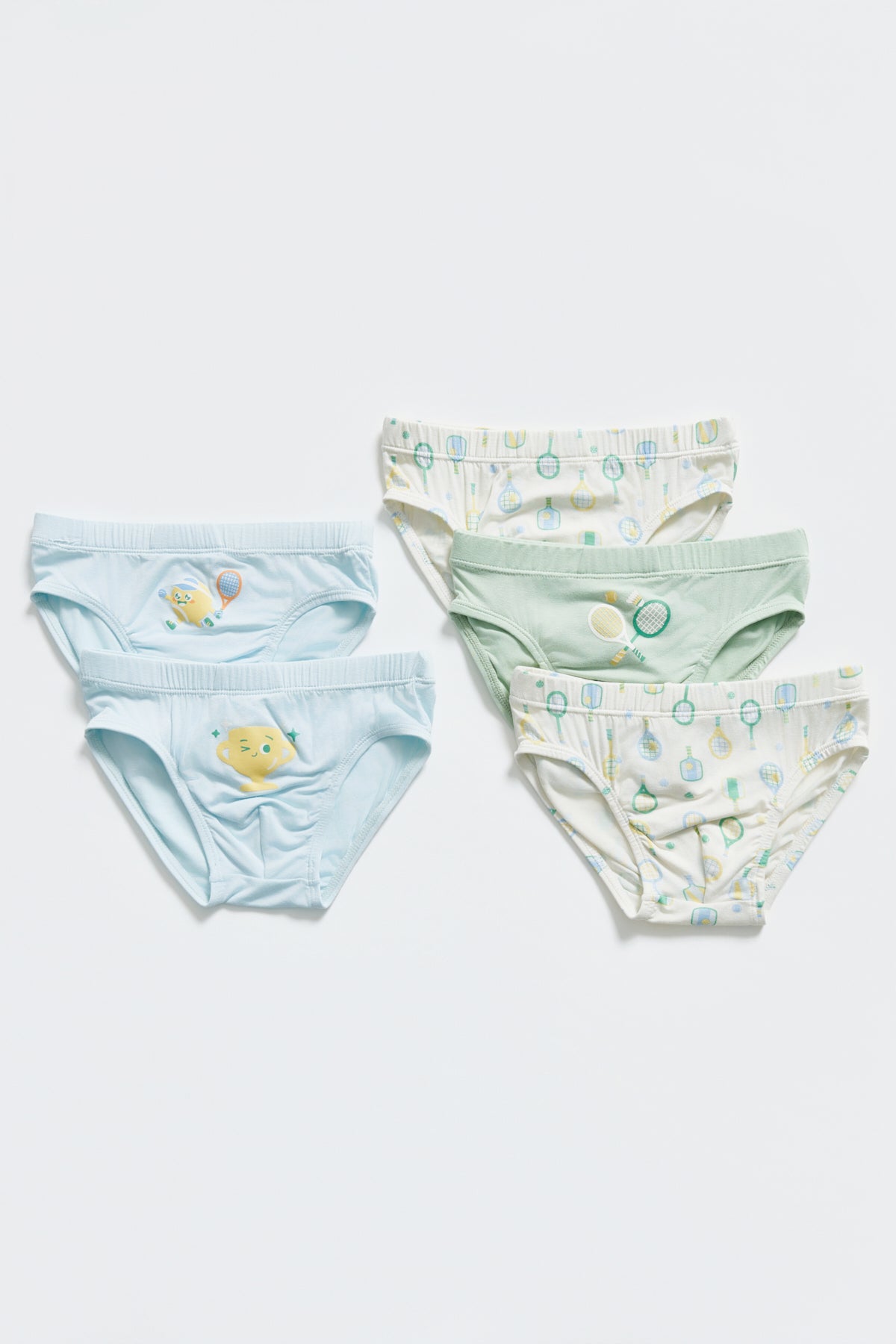 Not Too Big Racket Club Brief - 5 Pack