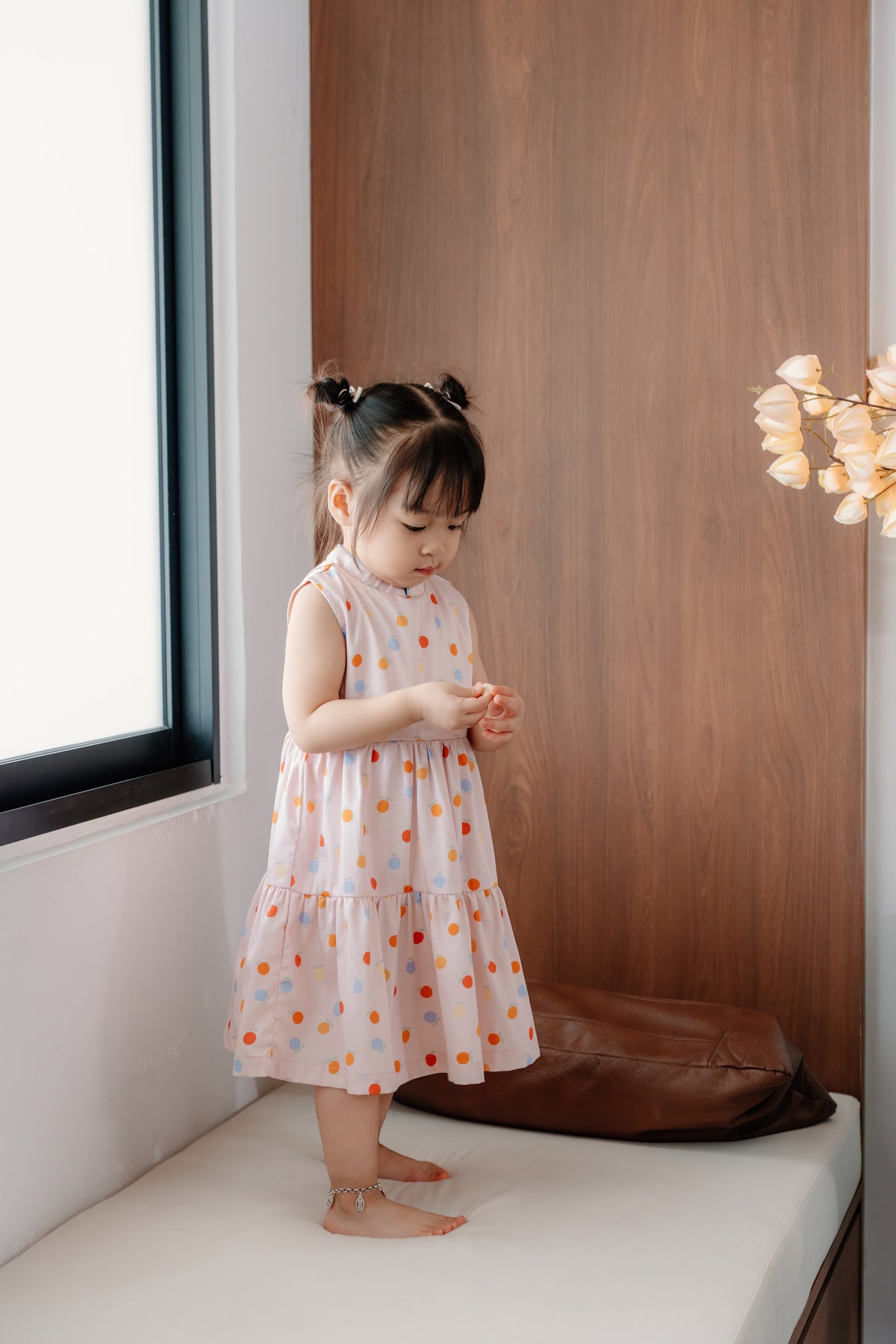 Not Too Big Citrus Cheer Dress