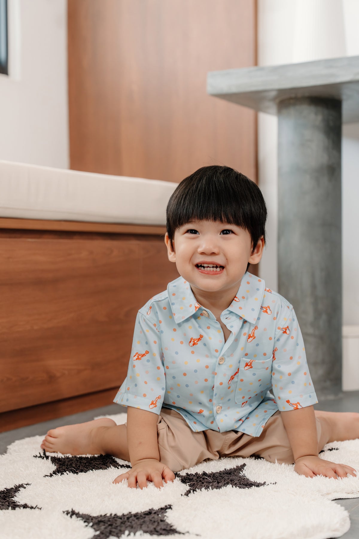 Not Too Big Lucky Koi Boy Shirt