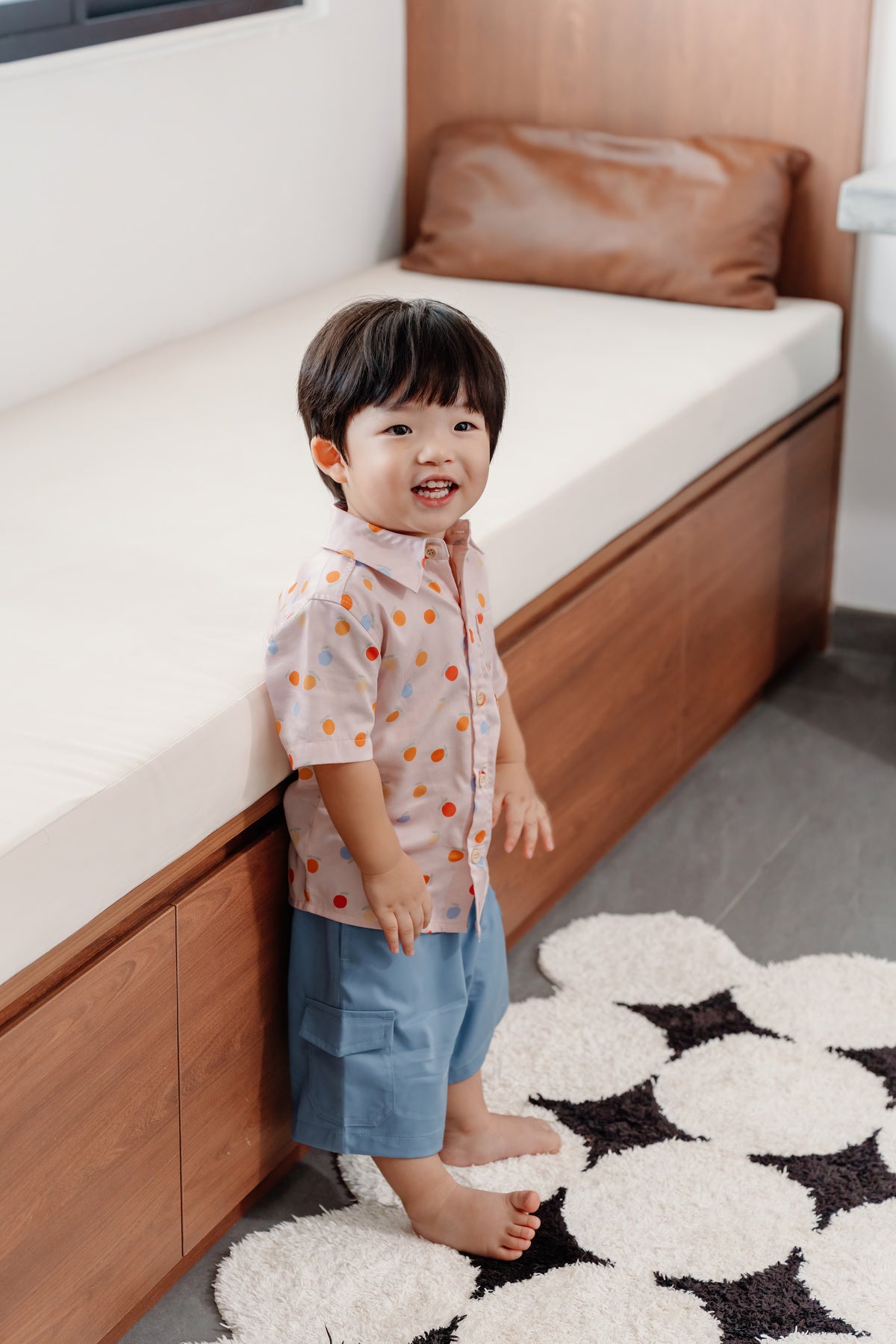 Not Too Big Citrus Cheer Boy Shirt