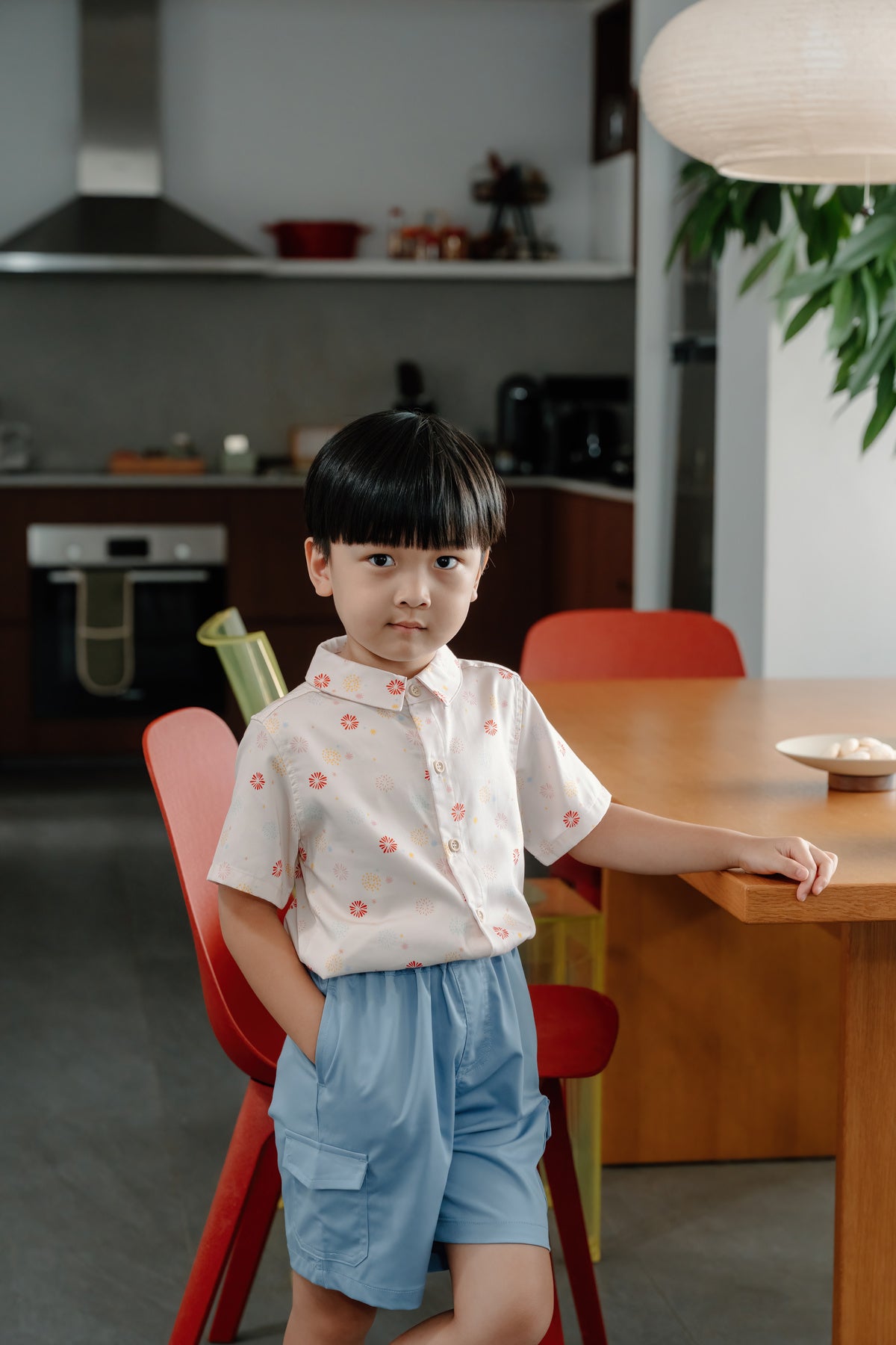 Not Too Big Flowerworks Boy Shirt