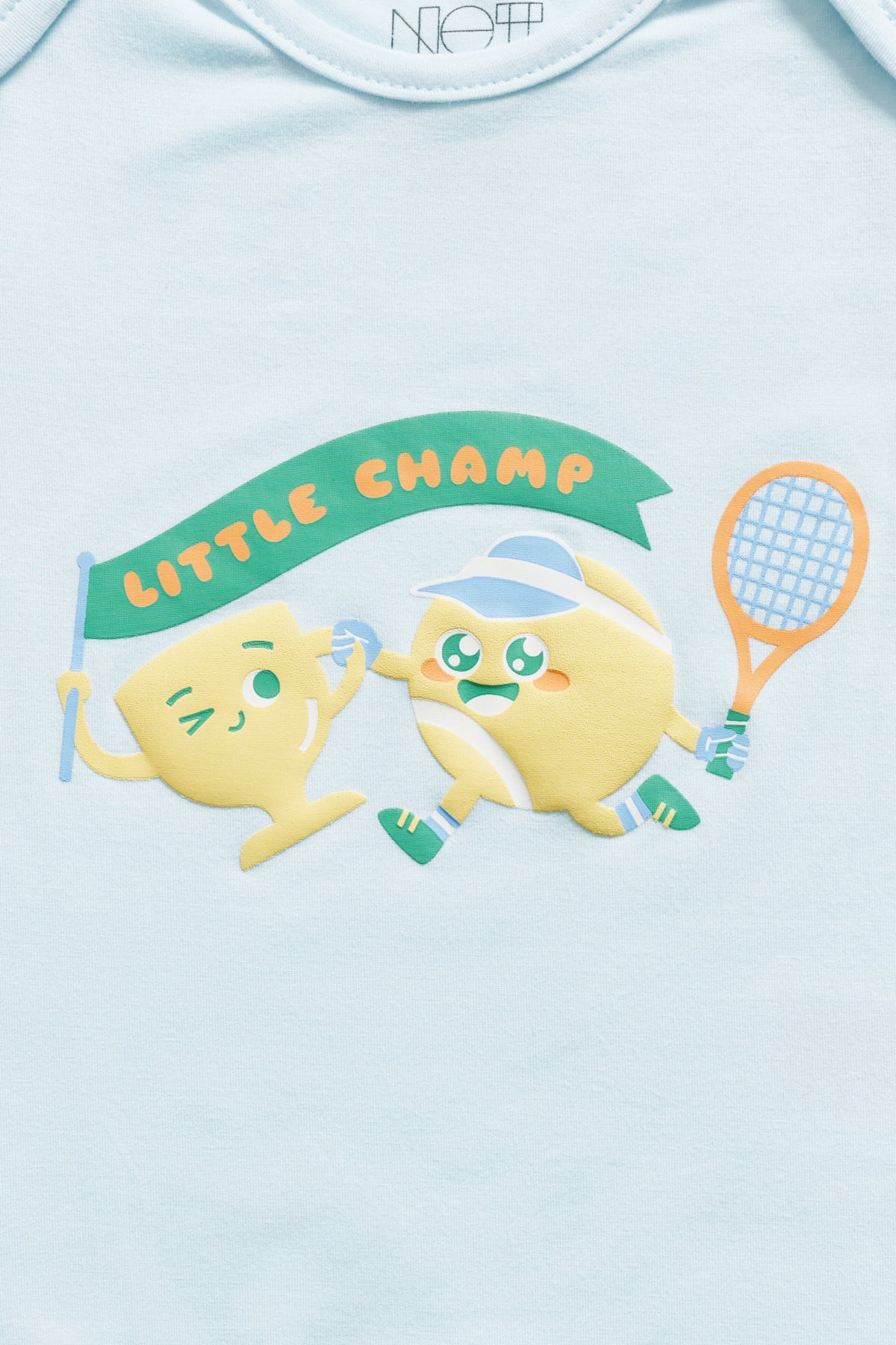 Not Too Big Racket Club Bodysuit - 3 Pack