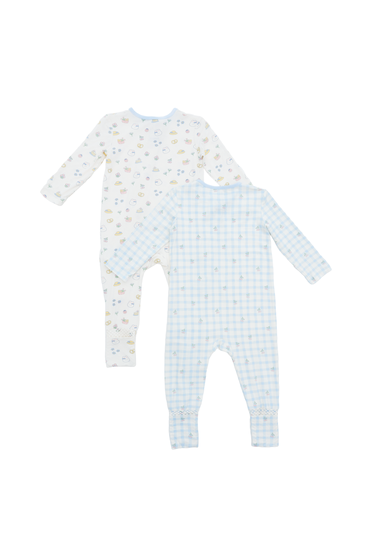 Not Too Big Picnic Sleepsuit - 2 Pack