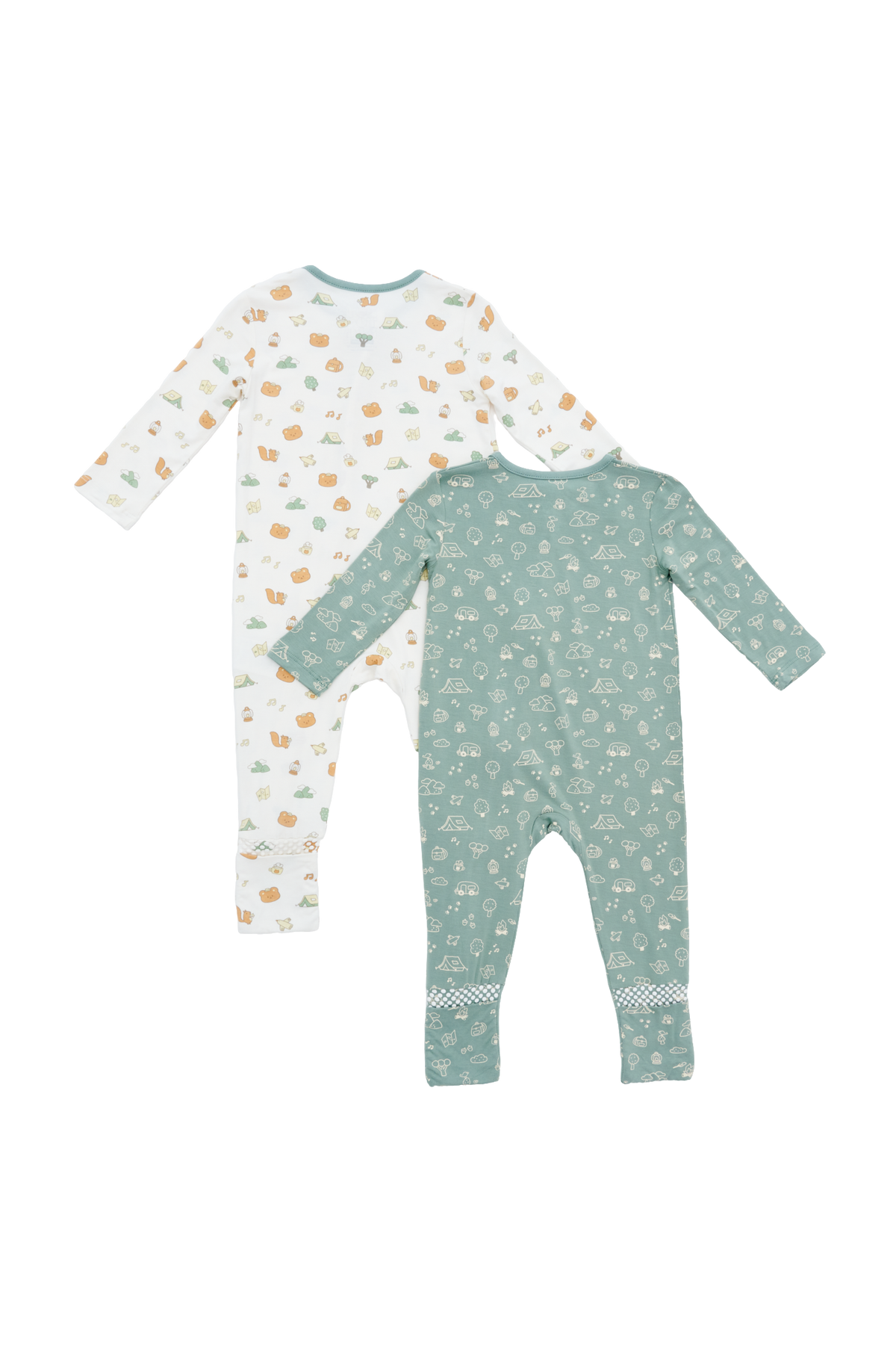 Not Too Big Little Camper Sleepsuit - 2 Pack