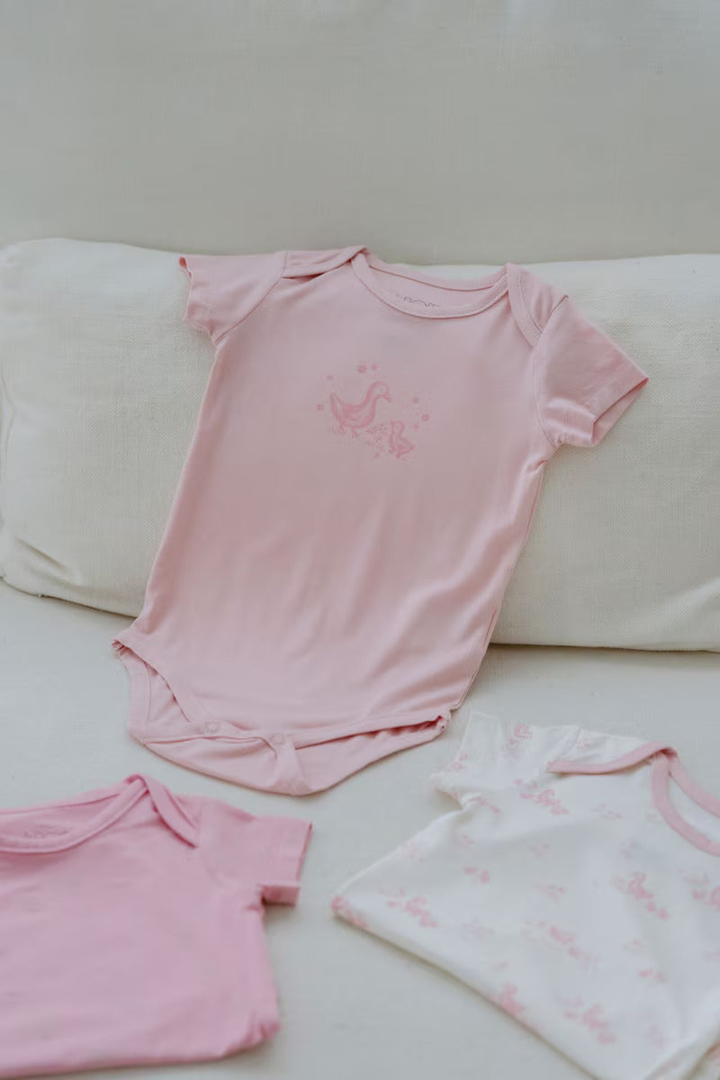 Not Too Big Duckie Bodysuit - 3 Pack