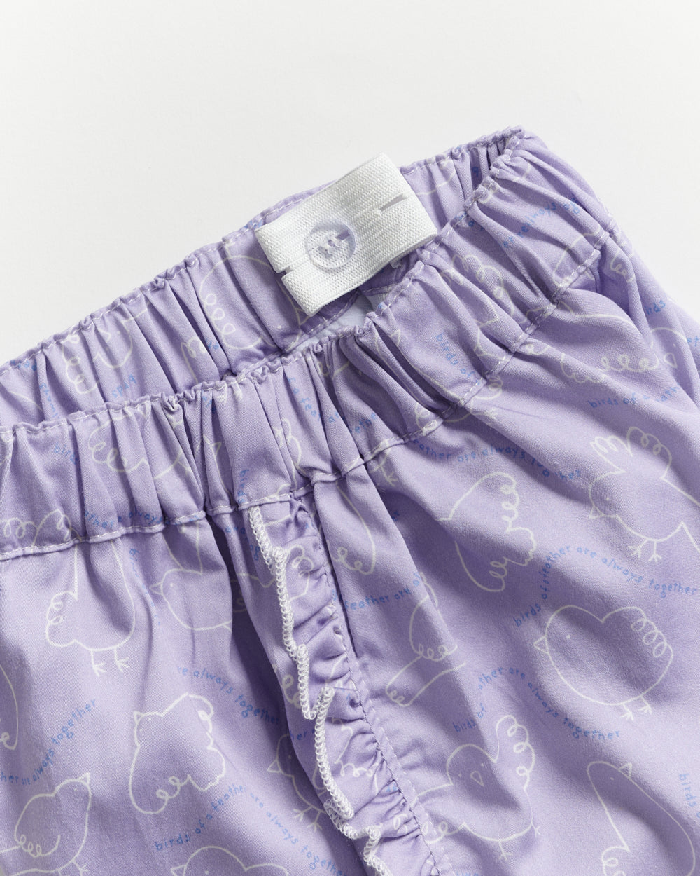 Not Too Big Flutter Shorts - Lilac