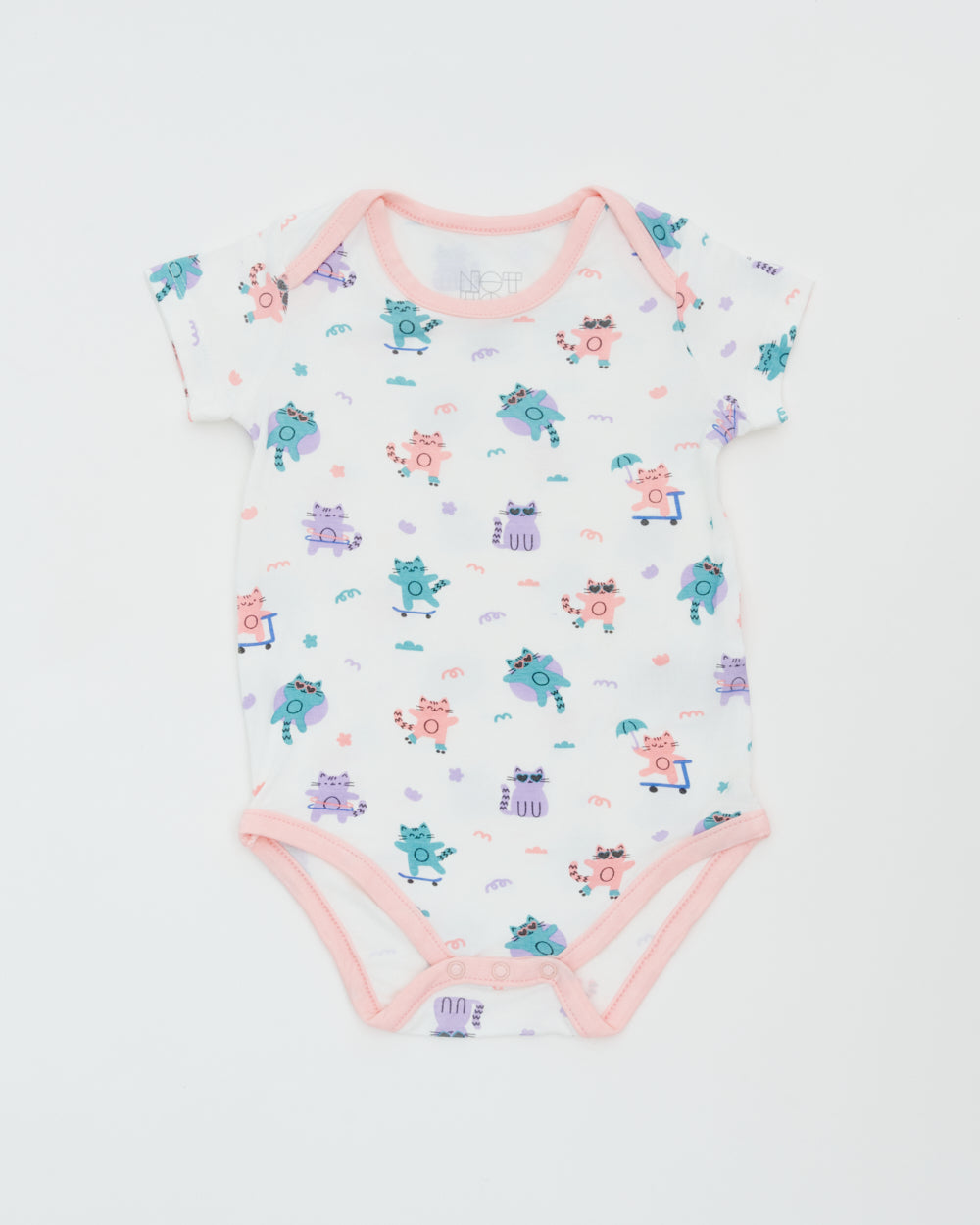 Not Too Big Kitten Bodysuit - 3 Pack