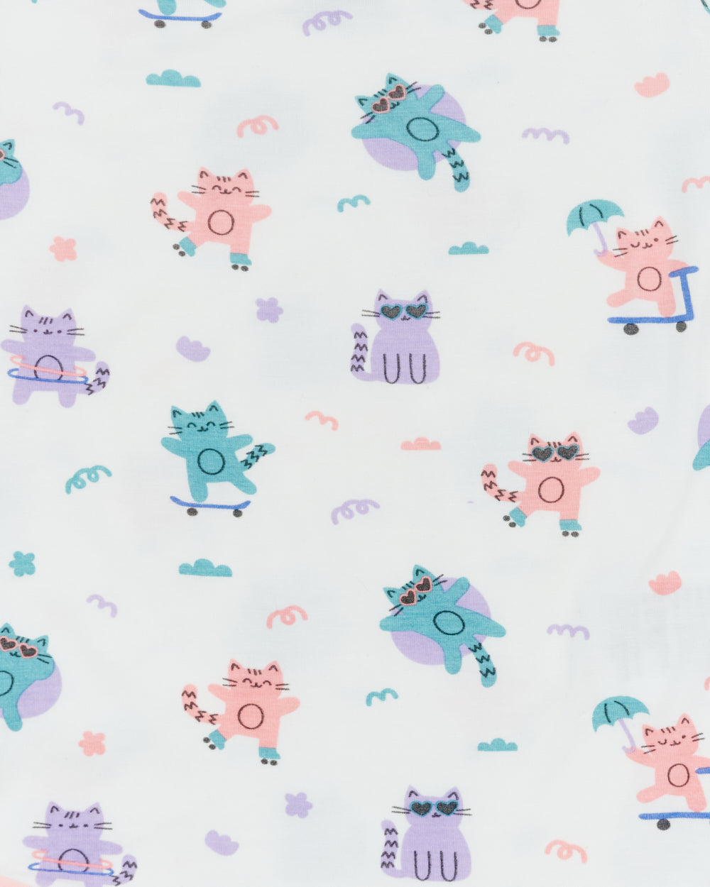 Not Too Big Kitten Bodysuit - 3 Pack