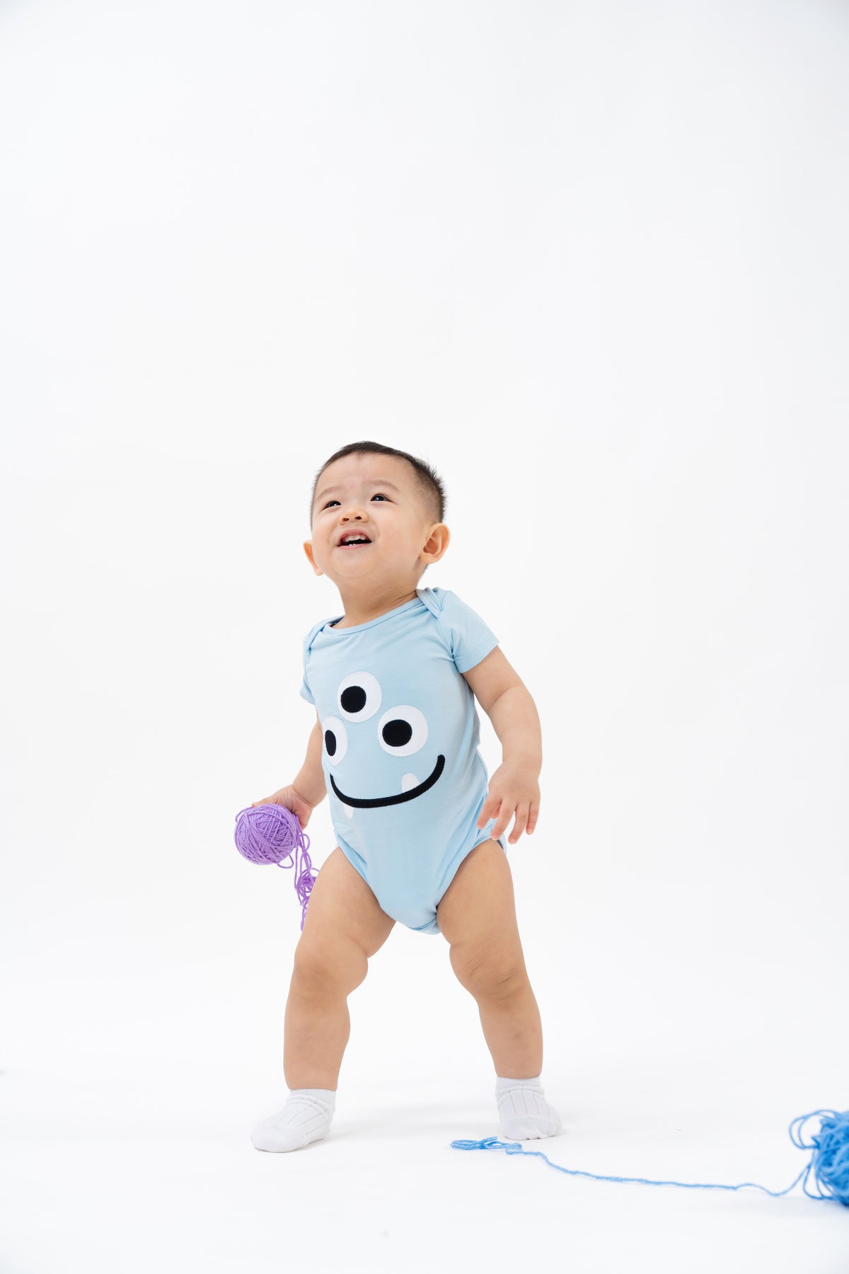 Not Too Big Monster Bodysuit - 3 Pack