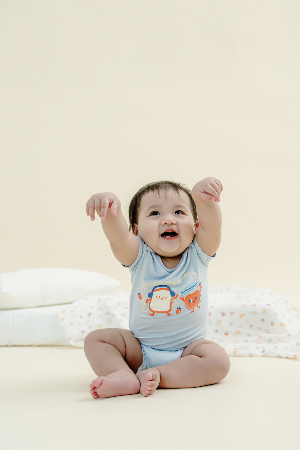 Not Too Big Breakfast Bunch Bodysuit - 3 Pack