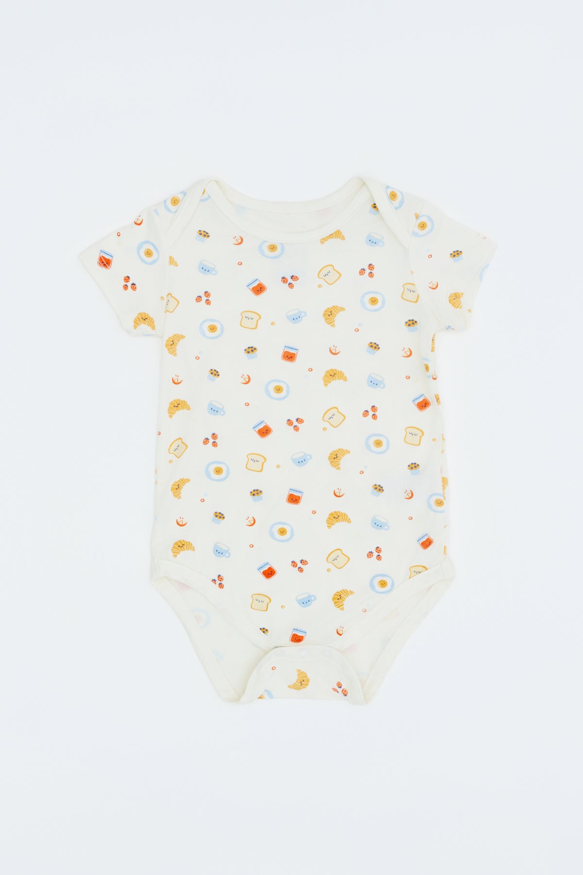 Not Too Big Breakfast Bunch Bodysuit - 3 Pack