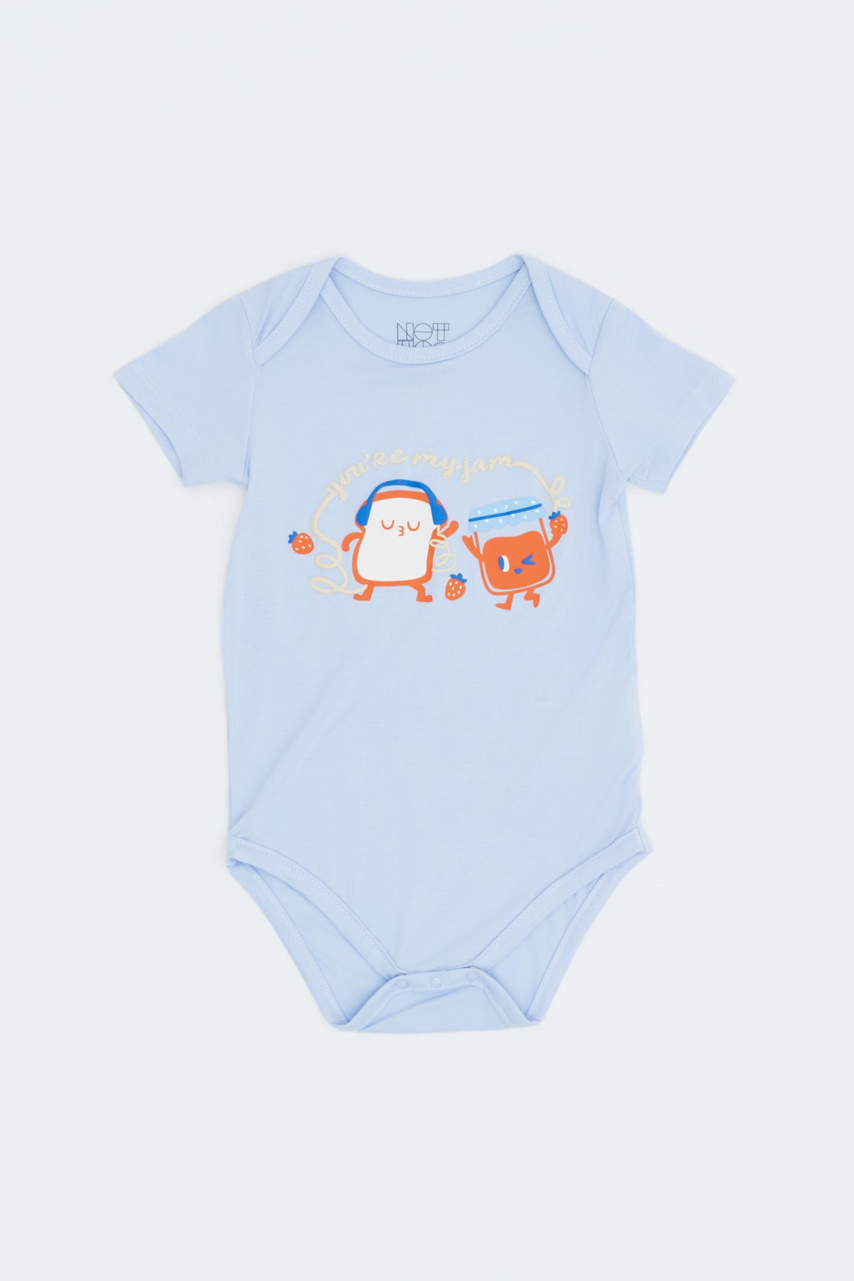 Not Too Big Breakfast Bunch Bodysuit - 3 Pack