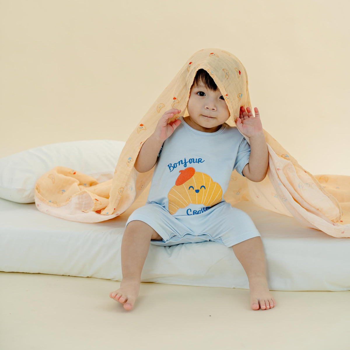 Not Too Big Breakfast Bunch Romper - 2 Pack