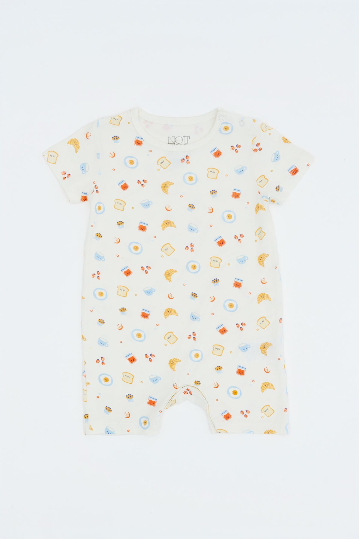 Not Too Big Breakfast Bunch Romper - 2 Pack