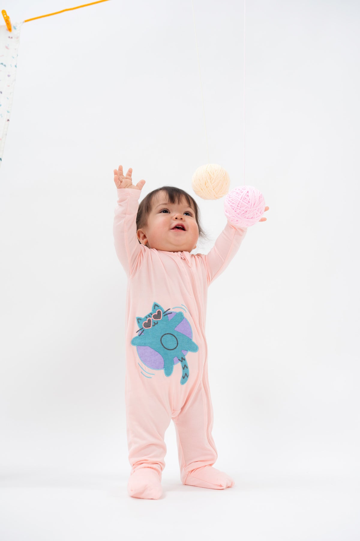 Not Too Big Kitten Sleepsuit - 2 Pack