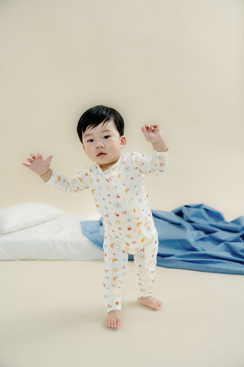 Not Too Big Breakfast Bunch Sleepsuit - 2 Pack