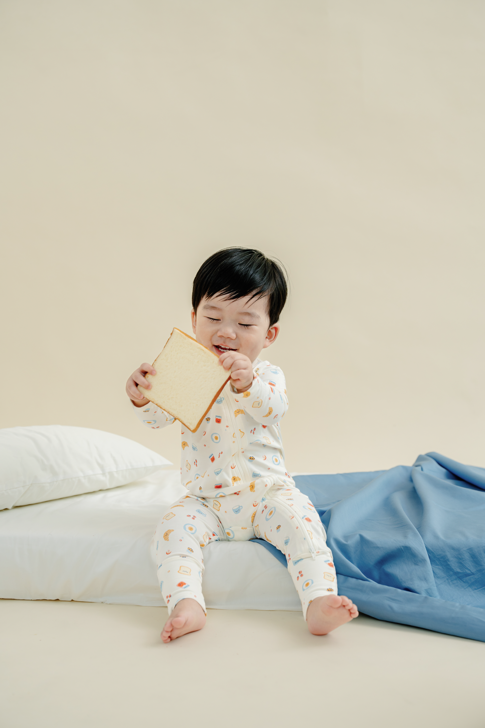 Not Too Big Breakfast Bunch Sleepsuit - 2 Pack