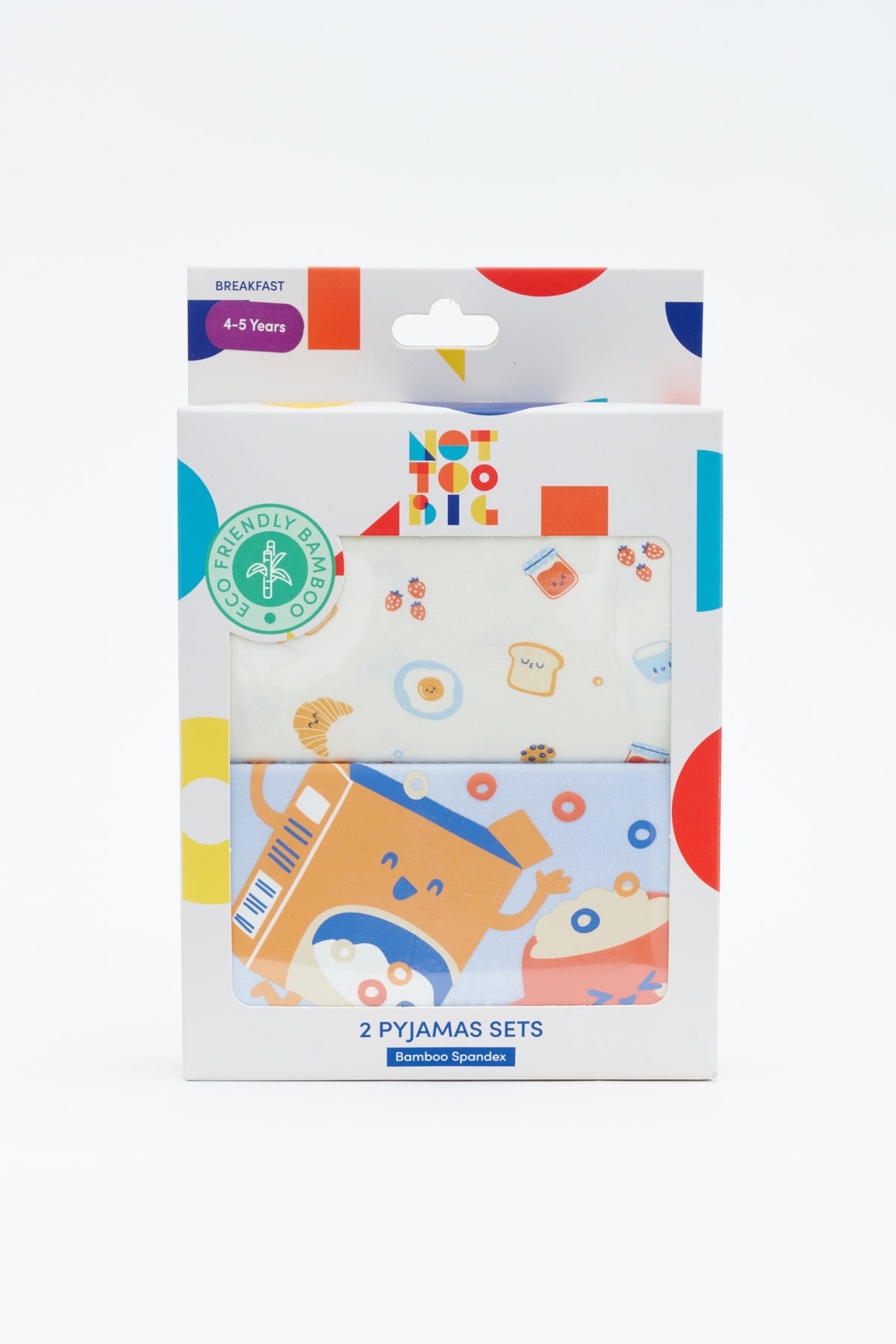 Not Too Big Breakfast Bunch Pyjamas - 2 Pack