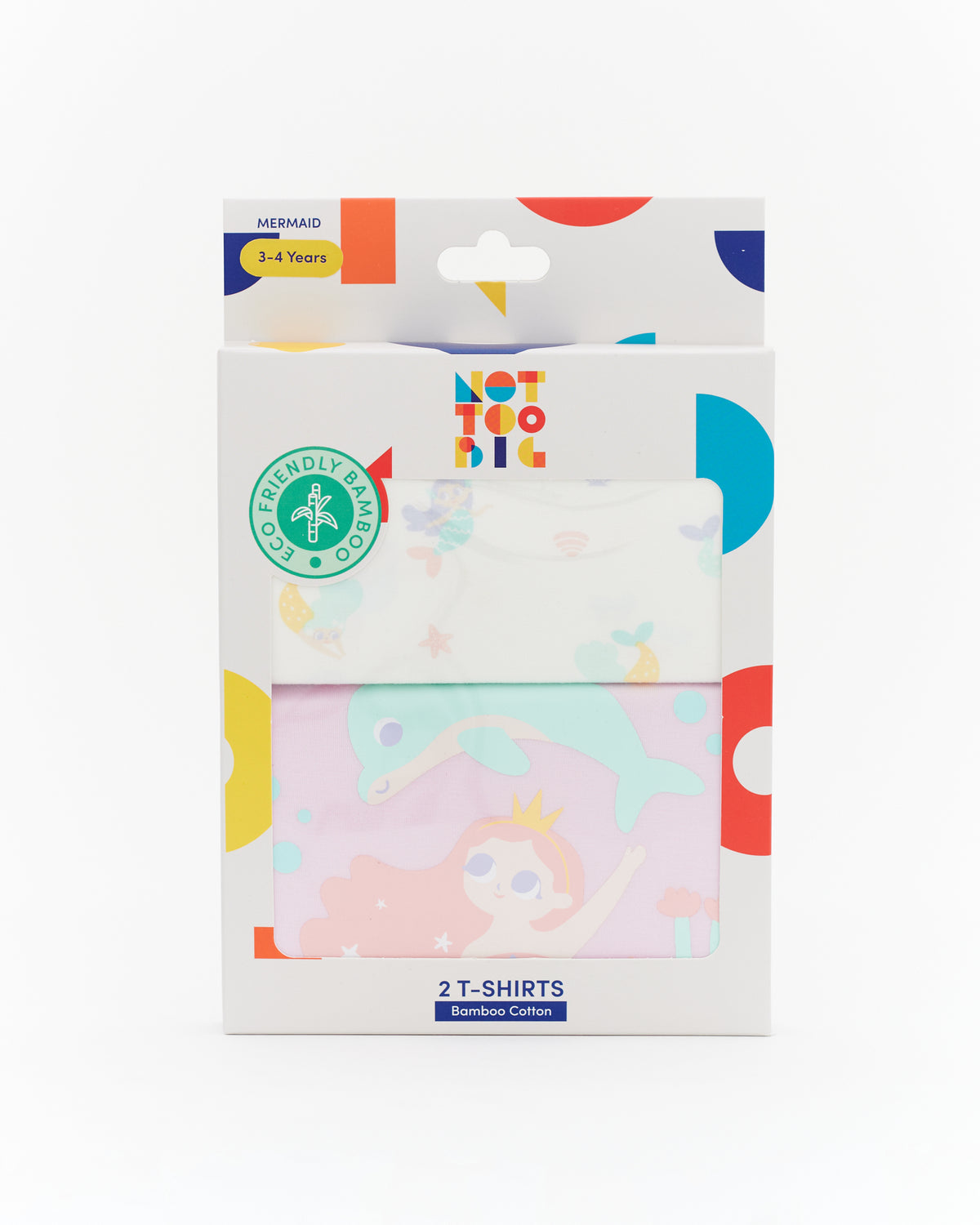 Not Too Big Mermaid T-Shirt - 2 Pack