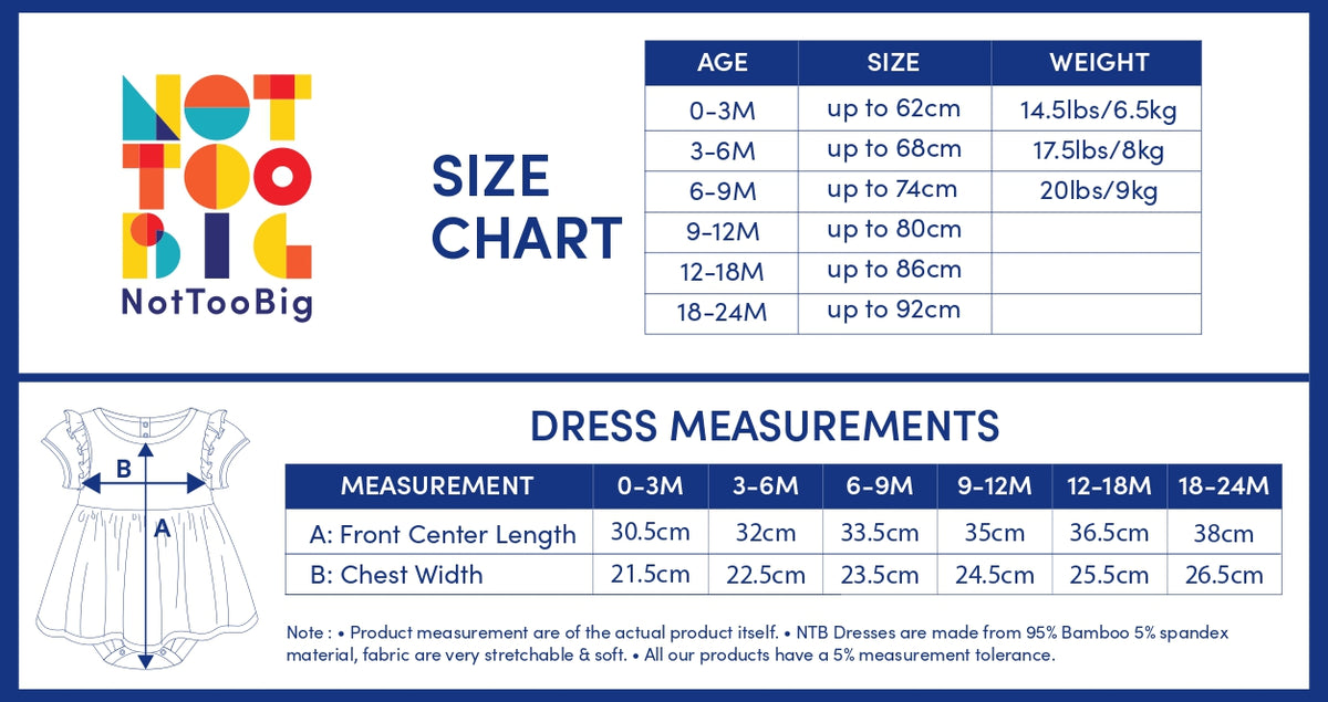 Not Too Big Daisy Crew Dress - 2 Pack