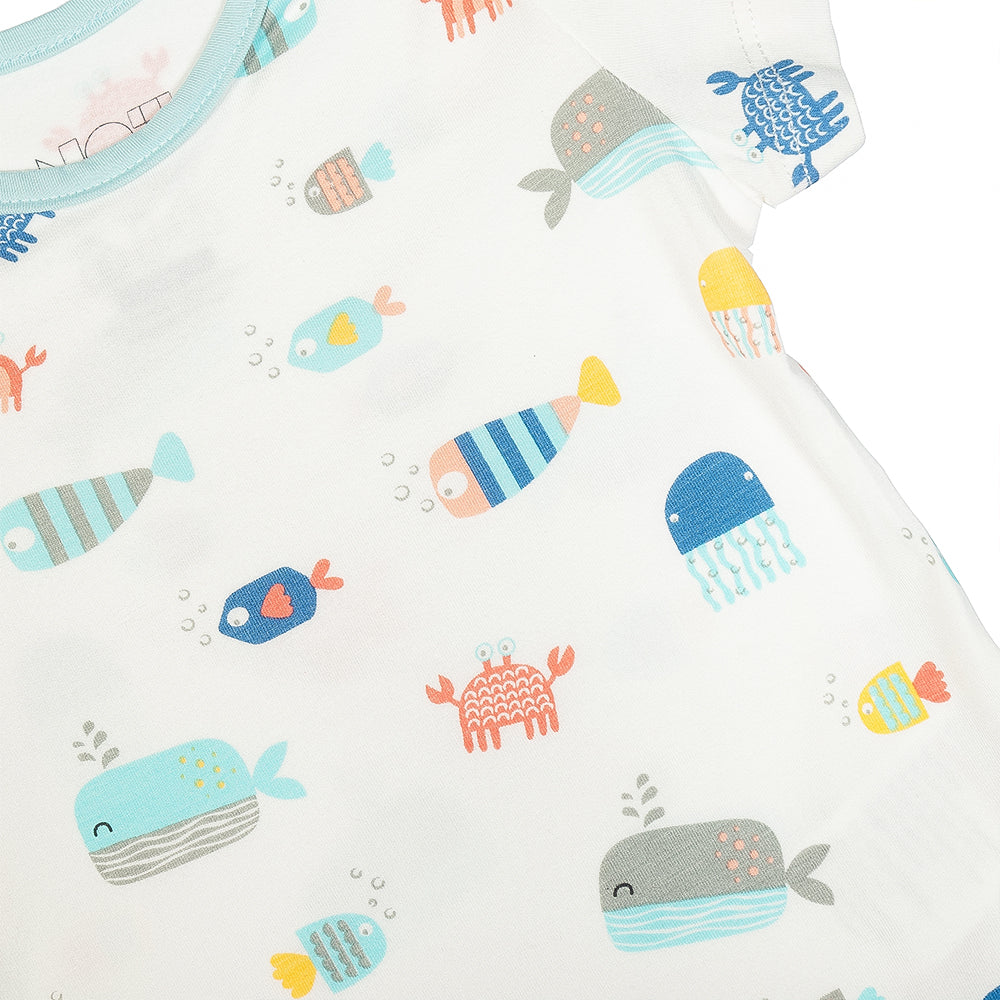 Not Too Big Sea World Bodysuit - 3PK