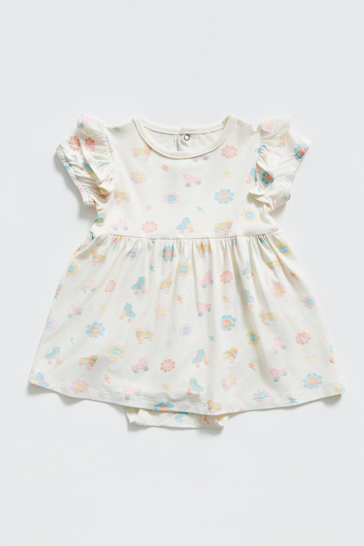 Not Too Big Daisy Crew Dress - 2 Pack
