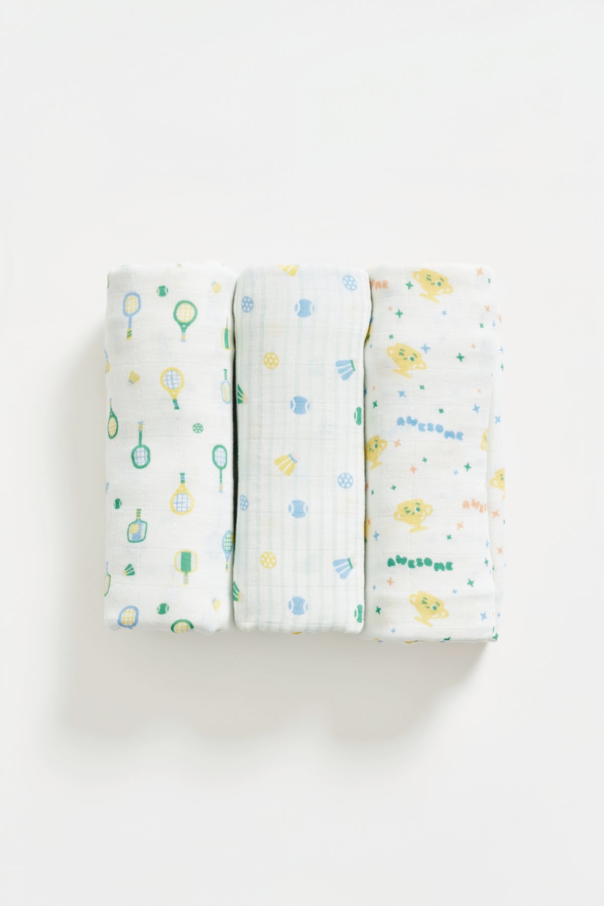 Not Too Big Bamboo Swaddles 3pk - Assorted Designs
