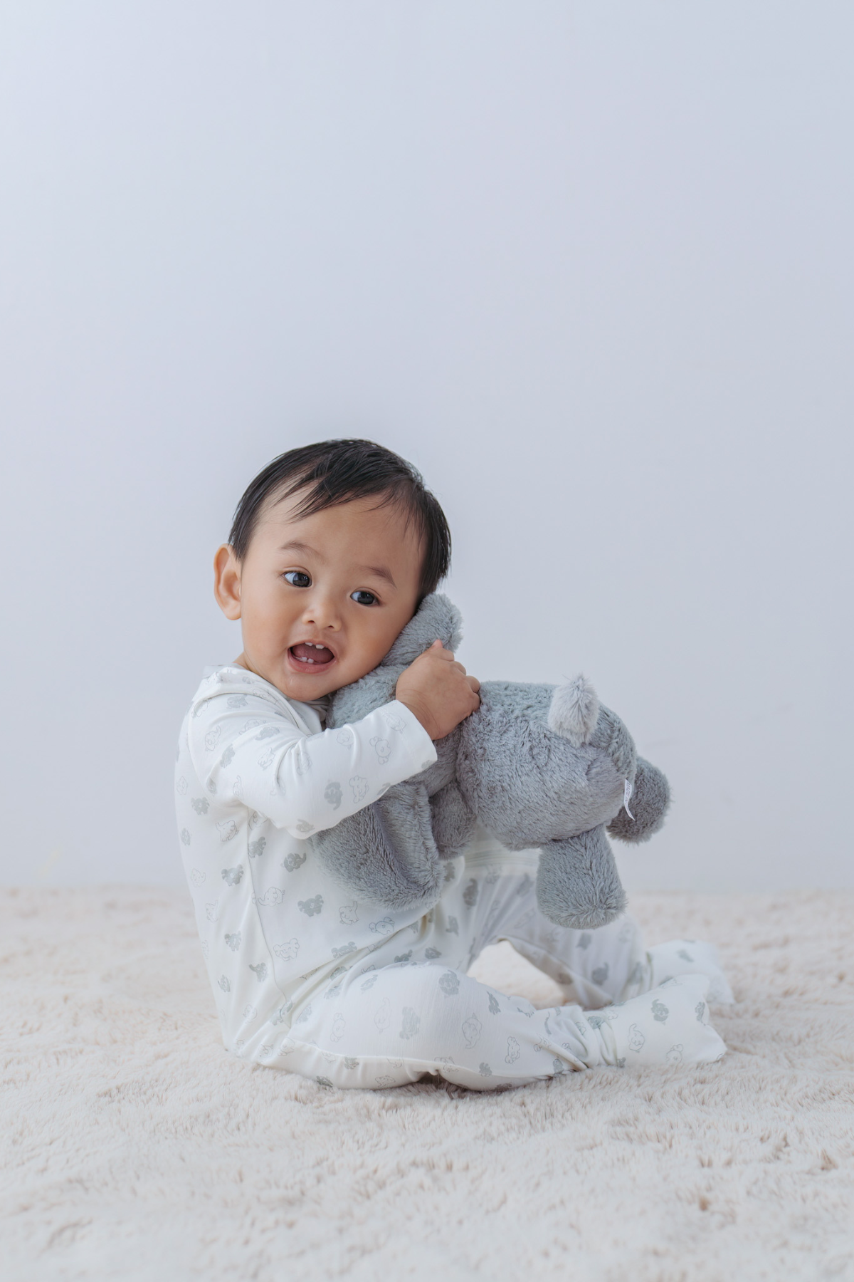 Elephant Sleepsuit -2 Pack