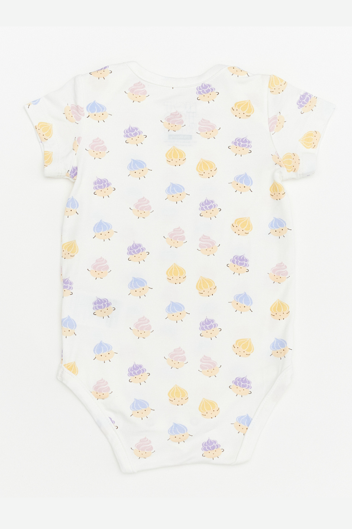 Not Too Big Iced Gem Short Sleeve Bodysuits - 3 Pack
