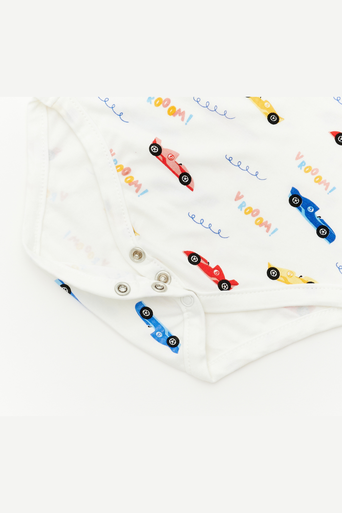 Not Too Big Tiny Racer Short Sleeve Bodysuits - 3 Pack