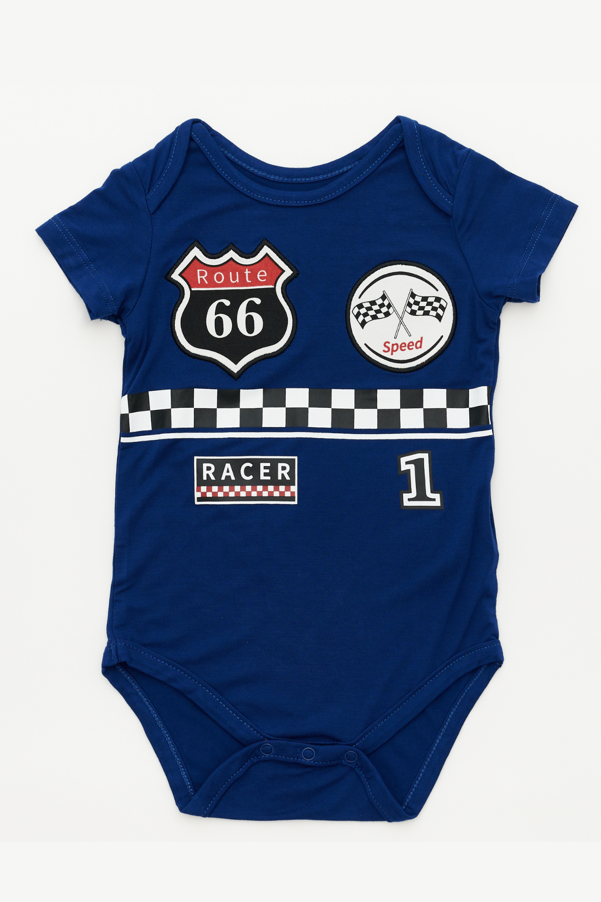 Not Too Big Tiny Racer Short Sleeve Bodysuits - 3 Pack