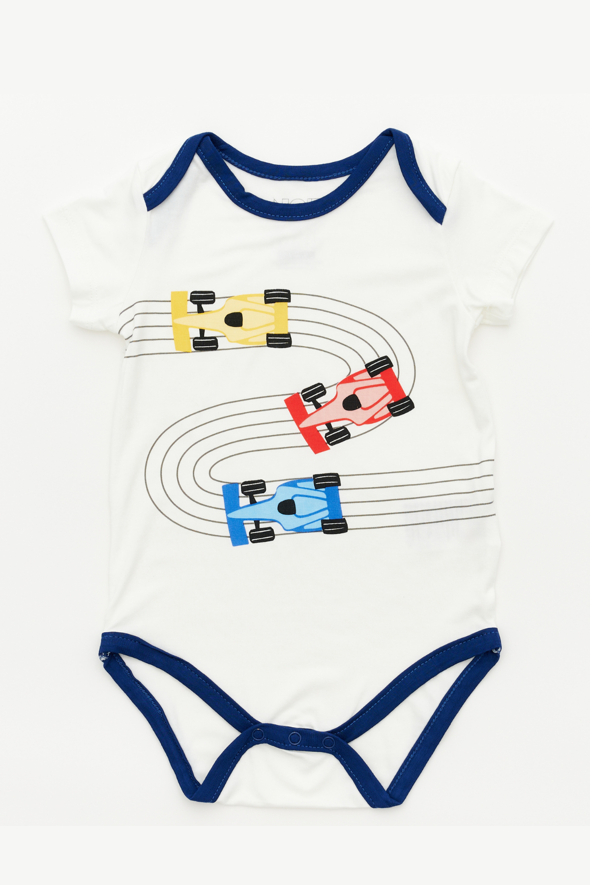 Not Too Big Tiny Racer Short Sleeve Bodysuits - 3 Pack