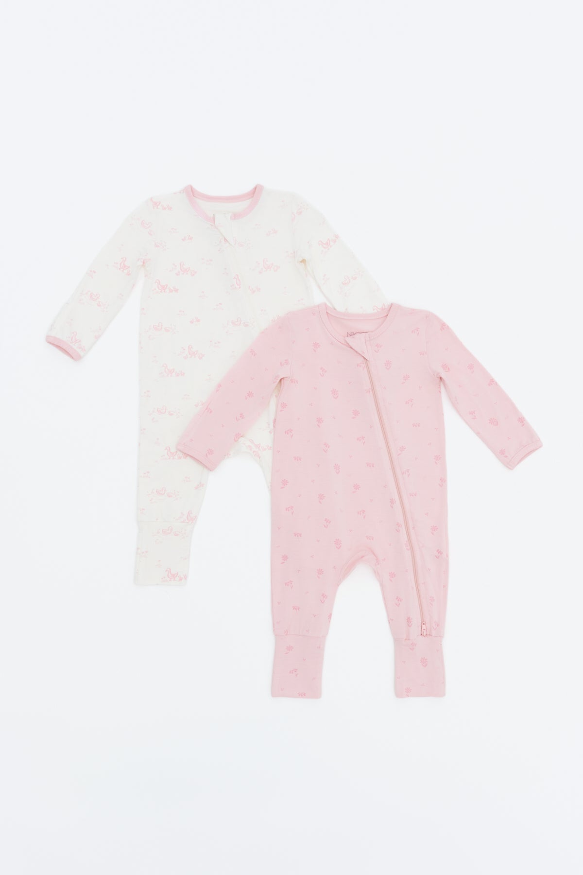 Not Too Big Duckie Sleepsuit - 2 Pack