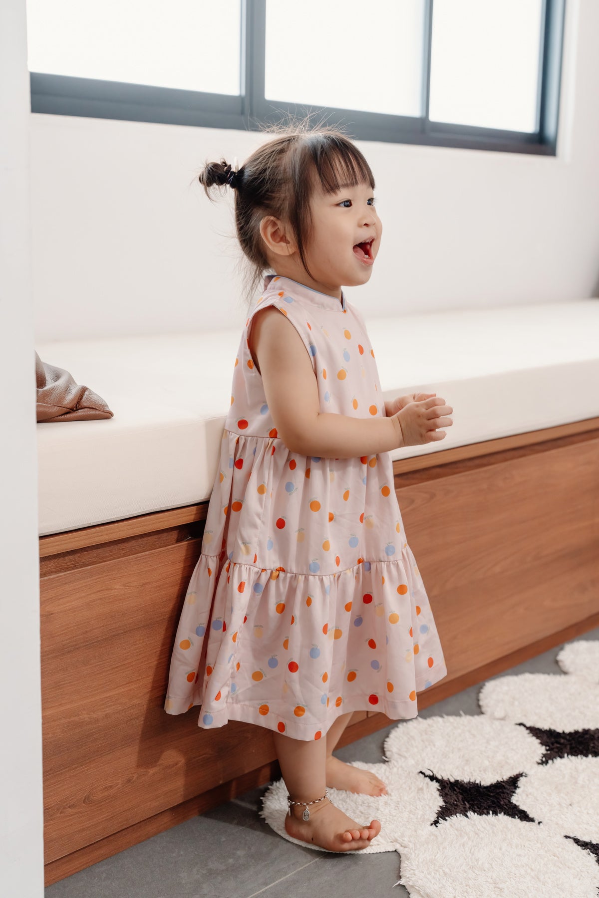 Not Too Big Citrus Cheer Dress