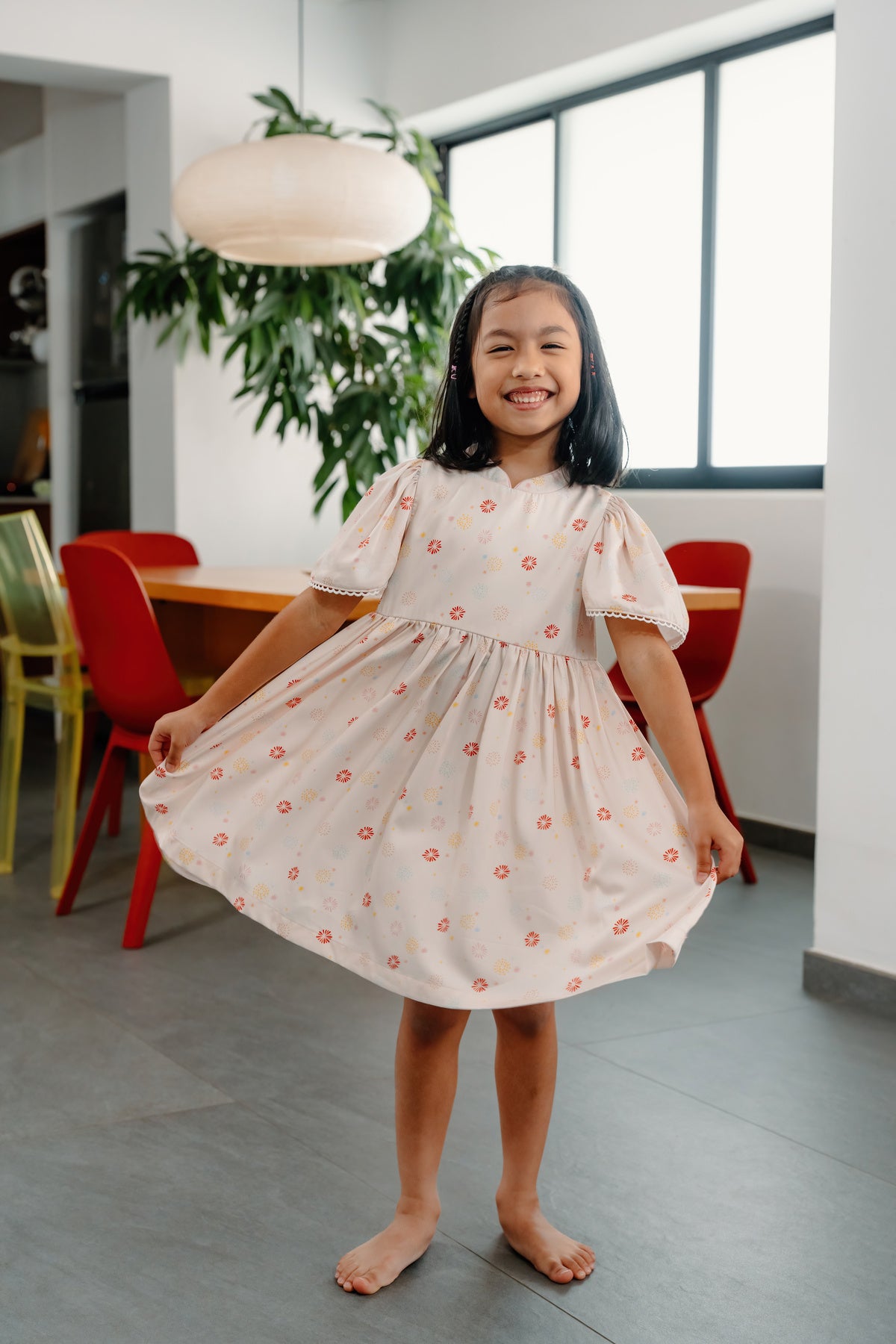 Not Too Big Flowerworks Dress