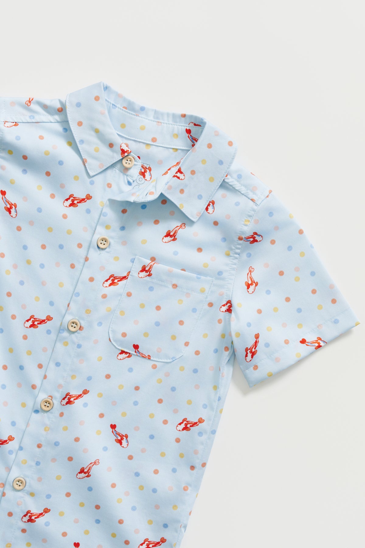 Not Too Big Lucky Koi Boy Shirt