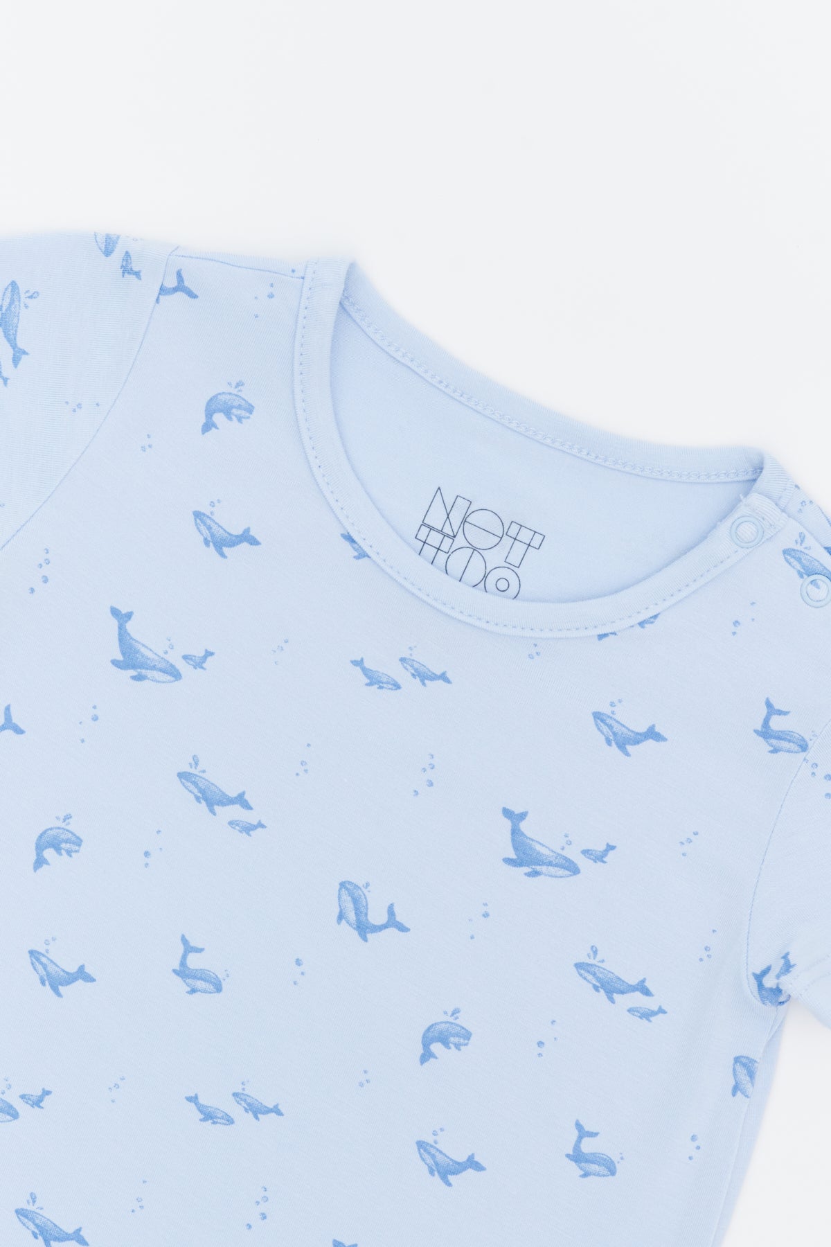 Not Too Big Whaley Romper - 2 Pack