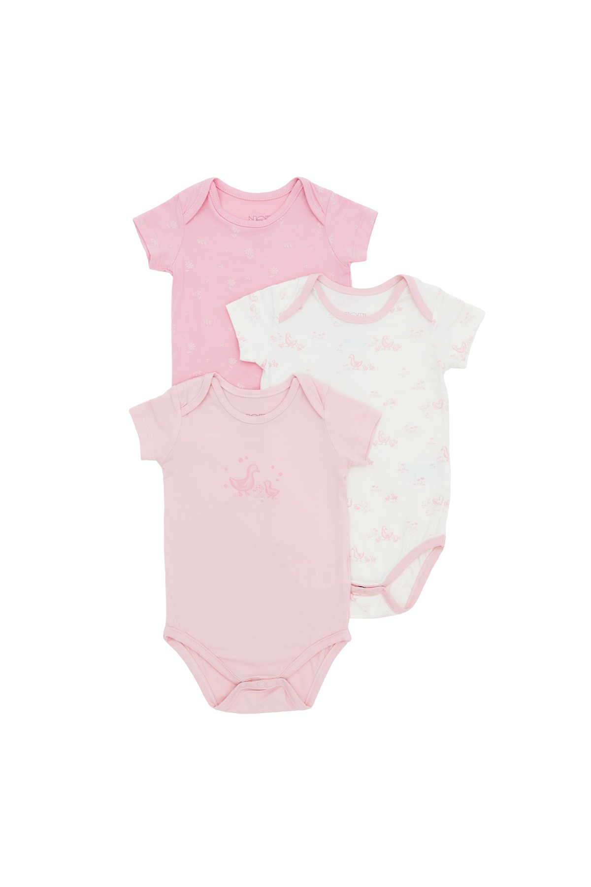 Duckie Bodysuit - 3 Pack