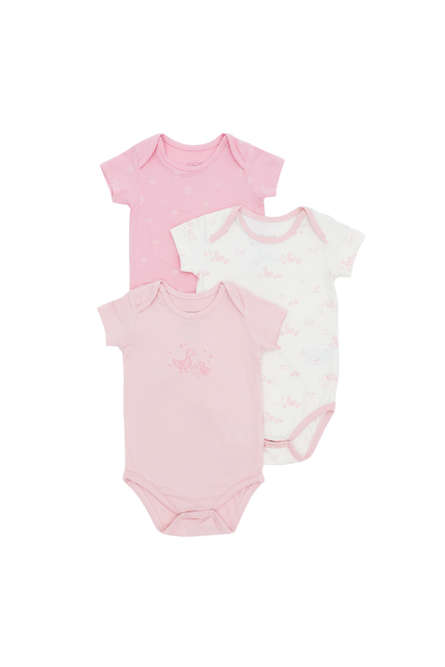 Duckie Bodysuit - 3 Pack