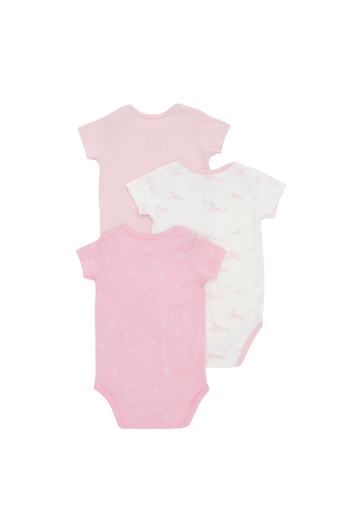 Duckie Bodysuit - 3 Pack