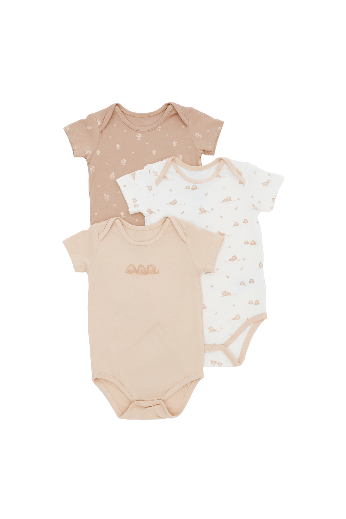 Capy Bodysuit - 3 Pack